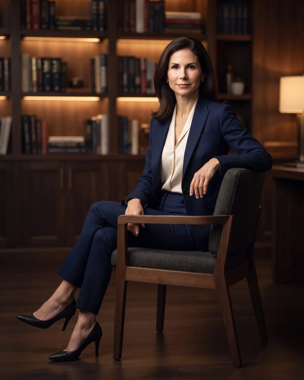 Annika Rohde in ihrem Besprechungsraum
